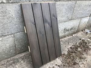 Timber Cladding - Siberian Larch ShipLap - A Grade - Remmers finish Charcoal Colour Solid Wood Fencing