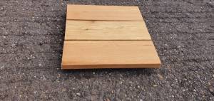 Siberian Larch Timber Decking - A Grade - Smooth 28 mm Thick Ivory colour