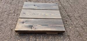Siberian Larch Timber Decking - A Grade - Smooth 28 mm Thick Pebble Ebony colour