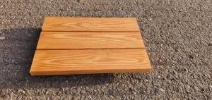 Remmers Oil Finished Siberian Larch Timber Decking - A Grade - Smooth 22 mm Thick Cedar Redwood Colour