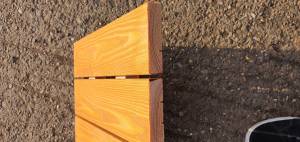 Remmers Oil Finished Siberian Larch Timber Decking - A Grade - Smooth 22 mm Thick Cedar Redwood Colour