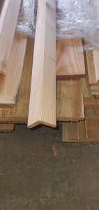 L Shape Cladding Covers solid wood fencing