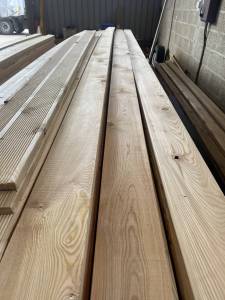 Siberian larch Decking boards 28mm x 95mm, 120mm, 145mm x 3m, 4m and 6m