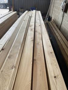 Siberian larch Decking boards 28mm x 95mm, 120mm, 145mm x 3m, 4m and 6m