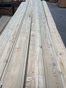 Siberian Larch Shadow Gap Cladding Boards BC Grade 22mm x 95mm, 120mm, 145mm x 3m, 4m and 6m