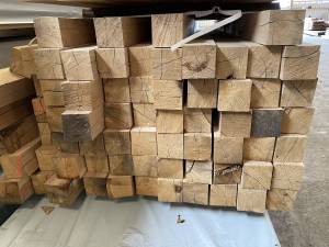 Oak Timber posts available in 95mm x 95mm x 3m www.solidwoodfencing.co.uk