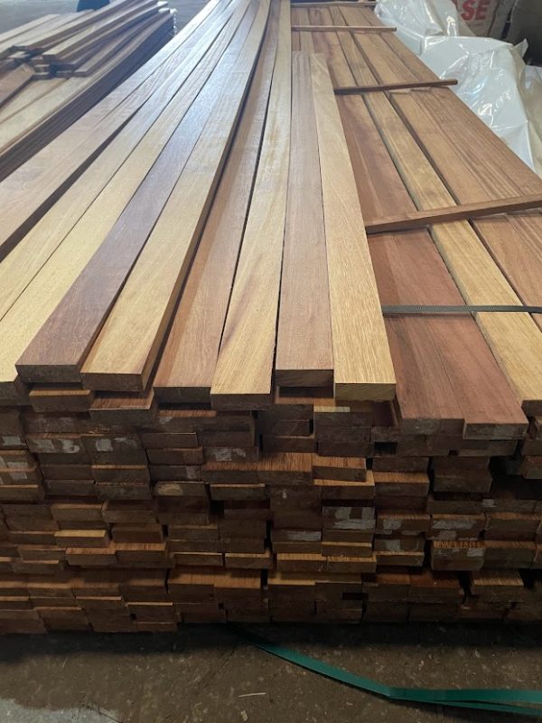 Iroko Fencing elements Premium Grade Battens Slats | Buy Now